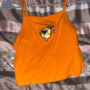 Forever 21 hot Chito’s crop top tank top